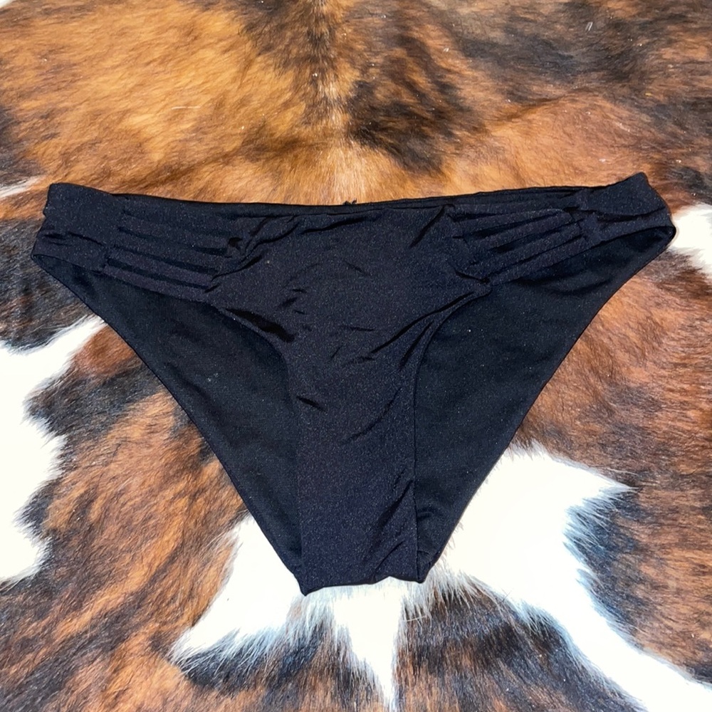small black swimsuit bottoms